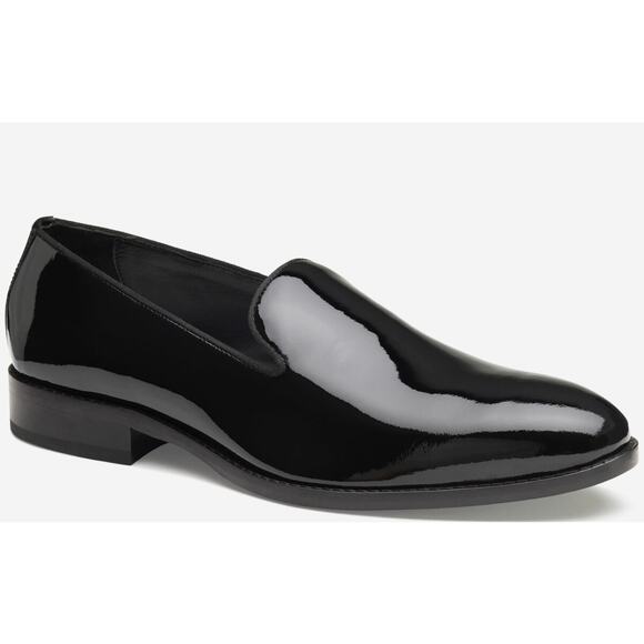 Johnston & Murphy Gavney Slip-On Loafer in Black Patent size 10.5 main image 8